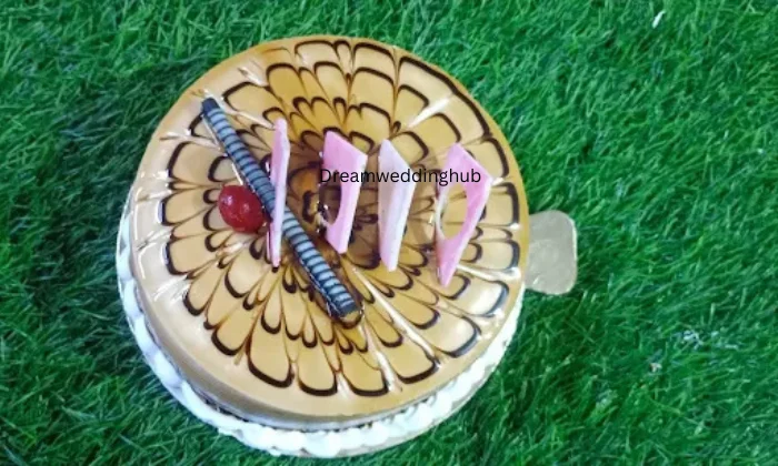 away cake and ice cream